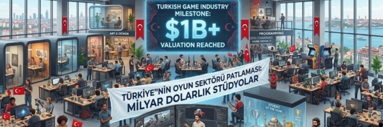 Türkiye'nin Oyun Sektörü Patlaması Milyar Dolarlık Stüdyolar